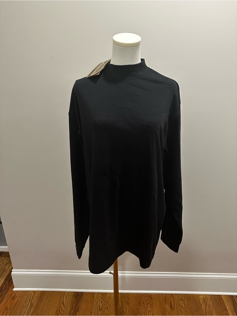 Columbia Black Mockneck Sweatshirt